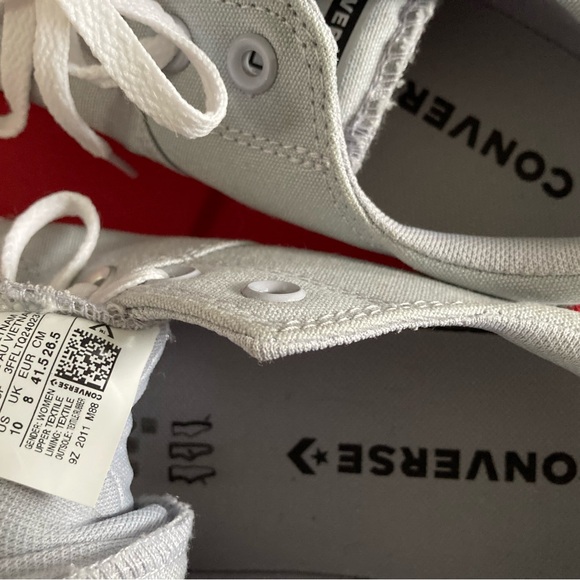 Converse All Stars Gray size 10 - Picture 2 of 4